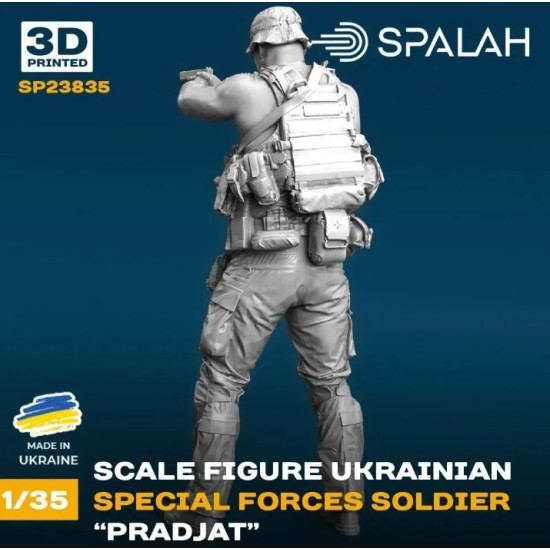 Spalah 23835 1/35 Figure Ukrainian Special Forces Soldier Pradjat Spalah 23835 1/35 Figure Ukrainian Special Forces Soldier Pradjat