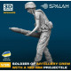 Spalah 24435 1/35 Figure Soldier Of Artillery Crew With A 100-mm Projectile Spalah 24435 1/35 Figure Soldier Of Artillery Crew With A 100-mm Projectile