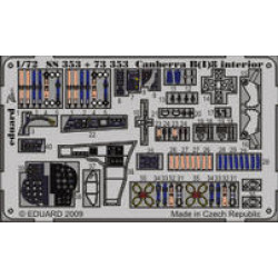 Photoetched set Canberra B(I)8 Color, for Airfix kit 1/72 Eduard SS353