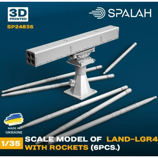 Spalah 24835 1/35 Scale Model Land-lgr4 With Rockets Spalah 24835 1/35 Scale Model Land-lgr4 With Rockets