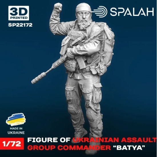 Spalah 22172 1/72 Figure Ukrainian Assault Group Commander Batya Spalah 22172 1/72 Figure Ukrainian Assault Group Commander Batya