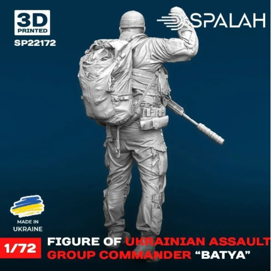 Spalah 22172 1/72 Figure Ukrainian Assault Group Commander Batya Spalah 22172 1/72 Figure Ukrainian Assault Group Commander Batya