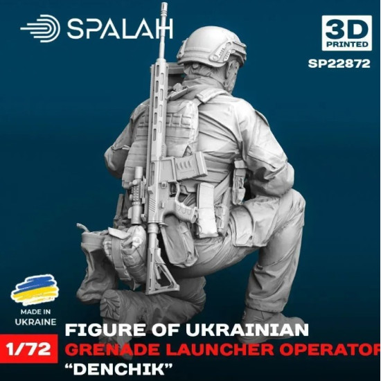 Spalah 22872 1/72 Figure Ukrainian Grenade Launcher Operator Denchik