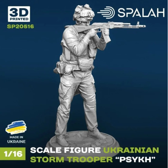 Spalah 20516 1/16 Figure Ukrainian Storm Trooper Psykh Spalah 20516 1/16 Figure Ukrainian Storm Trooper Psykh