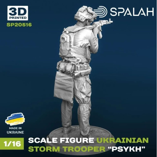 Spalah 20516 1/16 Figure Ukrainian Storm Trooper Psykh Spalah 20516 1/16 Figure Ukrainian Storm Trooper Psykh