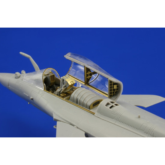 Photoetched set Rafale C Color, for HobbyBoss kit 1/72 Eduard SS359