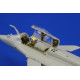 Photoetched set Rafale C Color, for HobbyBoss kit 1/72 Eduard SS359