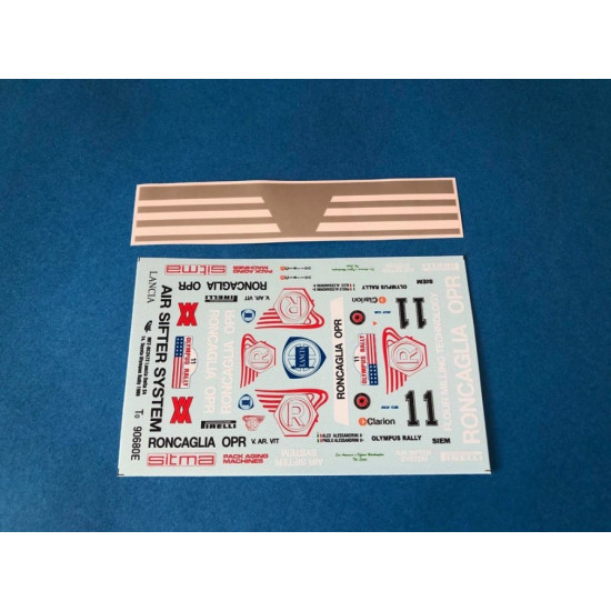 Mf-zone Dc2472 1/24 Lancia Delta S4 14 Toyota Olympus Rally 1986 Mf-zone Dc2472 1/24 Lancia Delta S4 14 Toyota Olympus Rally 1986