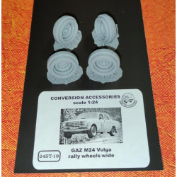 Start-43 St19 1/24 Gaz M24 Volga Rally Wheels Wide