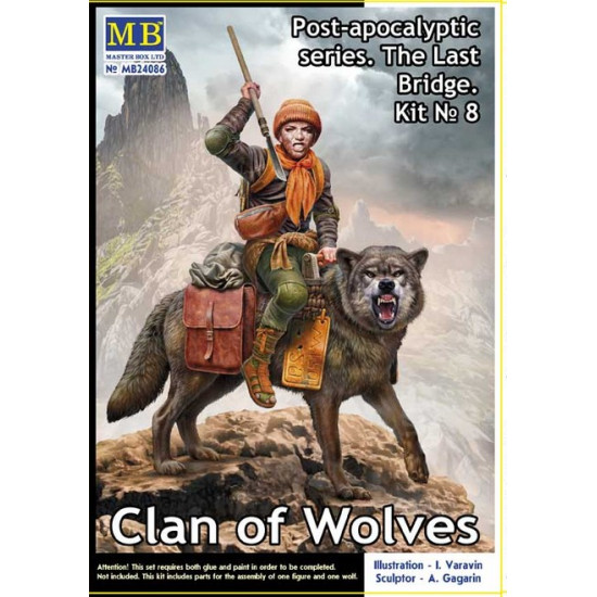 Master Box 24086 1/24 Post Apocalyptic Series The Last Bridge Kit No 8 Clan Of Wolves Master Box 24086 1/24 Post Apocalyptic Series The Last Bridge Kit No 8 Clan Of Wolves