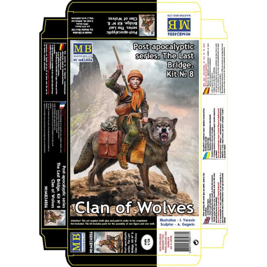 Master Box 24086 1/24 Post Apocalyptic Series The Last Bridge Kit No 8 Clan Of Wolves Master Box 24086 1/24 Post Apocalyptic Series The Last Bridge Kit No 8 Clan Of Wolves