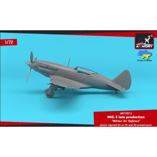 Armory Ar72012 1/72 Mig 3 Late Production Winter Air Defence Armory Ar72012 1/72 Mig 3 Late Production Winter Air Defence
