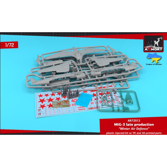 Armory Ar72012 1/72 Mig 3 Late Production Winter Air Defence Armory Ar72012 1/72 Mig 3 Late Production Winter Air Defence
