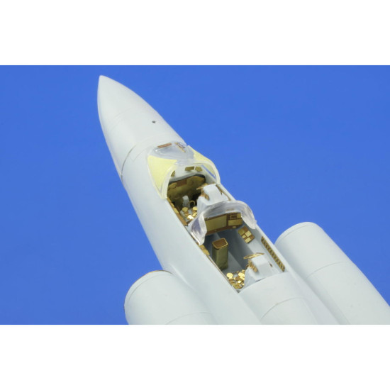 Photoetched set Buccaneer S.2B interior Color, for Airfix kit 1/72 Eduard SS381