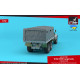 Armory Ar-ac7336 1/72 Kraz 255b Soviet 6/6 Cargo Truck Canvas Tent Armory Ar-ac7336 1/72 Kraz 255b Soviet 6/6 Cargo Truck Canvas Tent