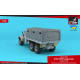 Armory Ar-ac7336 1/72 Kraz 255b Soviet 6/6 Cargo Truck Canvas Tent Armory Ar-ac7336 1/72 Kraz 255b Soviet 6/6 Cargo Truck Canvas Tent