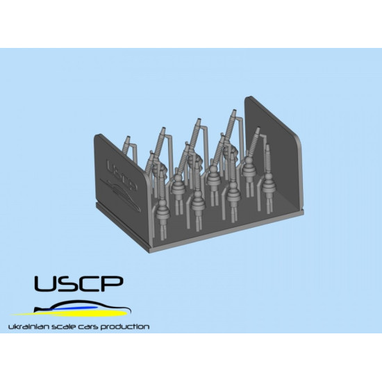 Uscp 24a106 1/24 Rally Antenna Base Uscp 24a106 1/24 Rally Antenna Base