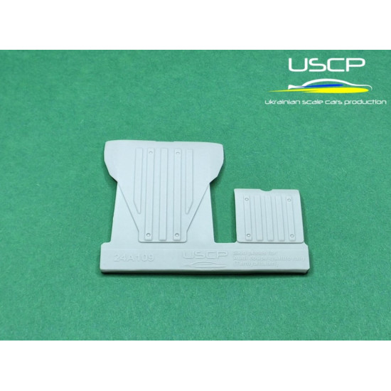 Uscp 24a109 1/24 Skid Plates For Audi Coupe Quattro Rally Tamiya/Italeri Uscp 24a109 1/24 Skid Plates For Audi Coupe Quattro Rally Tamiya/Italeri
