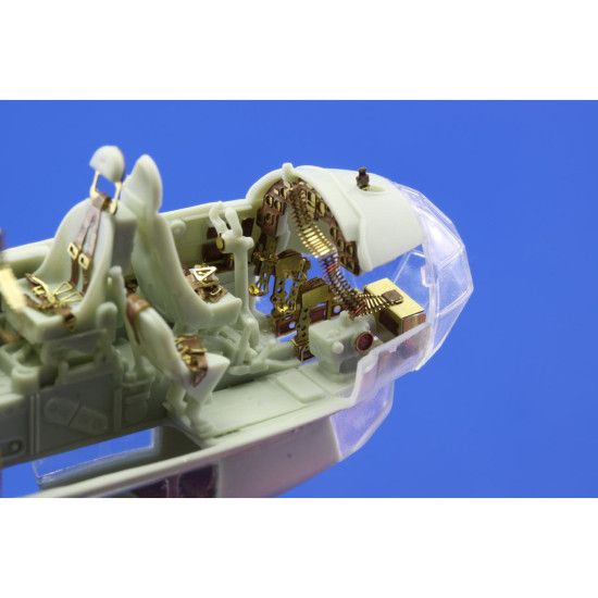 Photoetched set Junkers Ju 88A-4 interior (self adhesive), for Revell kit 1/72 Eduard SS407