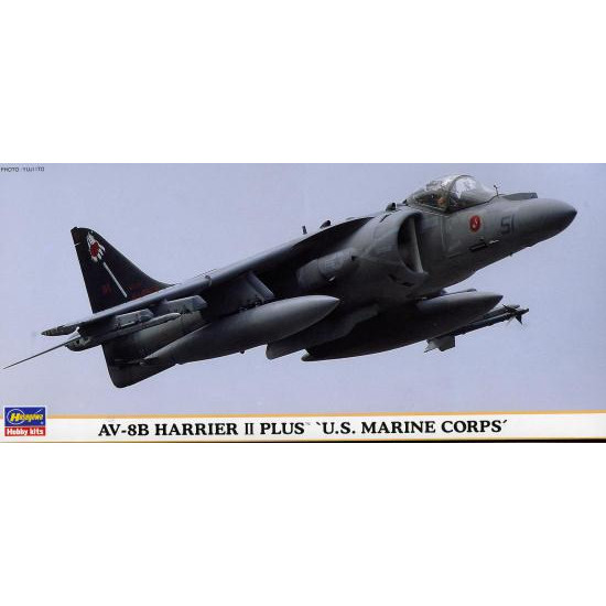 AV-8B HARRIER II US MARINE CORPS 1/72 Hasegawa 00883