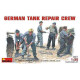 GERMAN TANK REPAIR CREW PLASTIC MODEL KIT SCALE 1/35 MINIART 35011