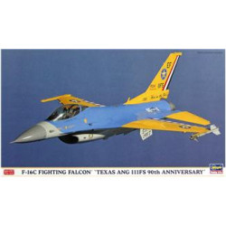 F-16C Fighting Falcon Texas Ang 111FS 90th Anniversary 1/72 Hasegawa 00899