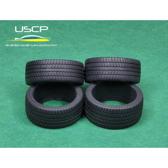 Uscp-18-1fr 1/24 F/R Dunlop Sp Sport 8080 18 Inch Rubber Model Uscp-18-1fr 1/24 F/R Dunlop Sp Sport 8080 18 Inch Rubber Model