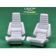 Uscp-24a115 1/24 Renaul 5 Turbo Road Seats With Texture Uscp-24a115 1/24 Renaul 5 Turbo Road Seats With Texture