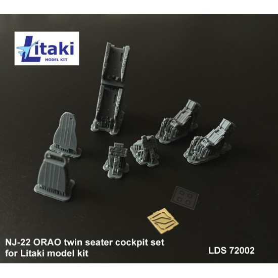 Litaki 72002 1/72 Cockpit Set For J 22 Orao Twin Seater For Litaki Model Kit Litaki 72002 1/72 Cockpit Set For J 22 Orao Twin Seater For Litaki Model Kit
