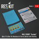 Reskit Rsb48-0001 1/48 Mig-25rbt Foxbat Blue 73 Red 19 Ukrainian Air Forces Decals With Stencils Reskit Rsb48-0001 1/48 Mig-25rbt Foxbat Blue 73 Red 19 Ukrainian Air Forces Decals With Stencils