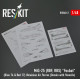 Reskit Rsb48-0002 1/48 Mig-25rbf Rbs Foxbat Blue 74 Red 17 Ukrainian Air Forces Decals With Stencils Reskit Rsb48-0002 1/48 Mig-25rbf Rbs Foxbat Blue 74 Red 17 Ukrainian Air Forces Decals With Stencils