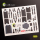 Kelik K35014 1/35 Mh-60r Interior 3d Decals For Kitty Hawk Kit