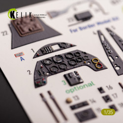 Kelik K35039 1/35 Bf-109 G-6 - Interior 3d Decals For Border Models Kit