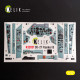 Kelik K32031 1/32 Su-27 Interior 3d Decals For Trumpeter Kit Kelik K32031 1/32 Su-27 Interior 3d Decals For Trumpeter Kit