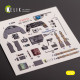 Kelik K32033 1/32 Bf-109 F-4 Interior 3d Decals For Trumpeter Kit Kelik K32033 1/32 Bf-109 F-4 Interior 3d Decals For Trumpeter Kit