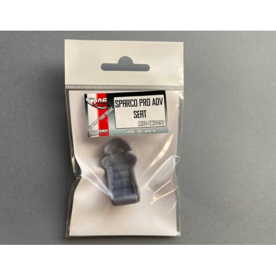 Mf-zone Tk2497 1/24 Sparco Pro Adv Seat 1 Pcs 3d Print Resin Kit Mf-zone Tk2497 1/24 Sparco Pro Adv Seat 1 Pcs 3d Print Resin Kit