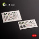 Kelik K48119 1/48 Jas-39 B/D Interior 3d Decals For Zimi Model/Kittyhawk Kit Kelik K48119 1/48 Jas-39 B/D Interior 3d Decals For Zimi Model/Kittyhawk Kit