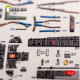 Kelik K48120 1/48 F-104g Interior 3d Decals For Kinetic Kit Kelik K48120 1/48 F-104g Interior 3d Decals For Kinetic Kit
