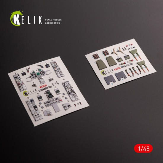 Kelik K48131 1/48 Tornado Ids Interior 3d Decals For Italeri Kelik K48131 1/48 Tornado Ids Interior 3d Decals For Italeri