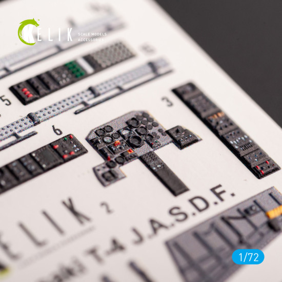 Kelik K72073 1/72 Tornado Ids Interior 3d Decals For Italeri Kelik K72073 1/72 Tornado Ids Interior 3d Decals For Italeri