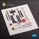 Kelik K72177 1/72 F-86a Sabre Interior 3d Decals For Clearprop Kit Kelik K72177 1/72 F-86a Sabre Interior 3d Decals For Clearprop Kit
