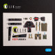 Kelik K72179 1/72 Jaguar A Interior 3d Decals For Hobbyboss Kit Kelik K72179 1/72 Jaguar A Interior 3d Decals For Hobbyboss Kit