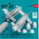Reskit Rs48-0538 1/48 Agm-130a Missiles 2 Pcs Mk84 Warhead With An/Axq-14 Data Link Pod 1 Pcs F-16i F-15e F-111f 3d Printed Reskit Rs48-0538 1/48 Agm-130a Missiles 2 Pcs Mk84 Warhead With An/Axq-14 Data Link Pod 1 Pcs F-16i F-15e F-111f 3d Printed