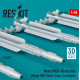 Reskit Rs48-0549 1/48 Matra Mica-ir Missiles 4pcs Mirage 2000 Rafale Gripen Eurofighter 3d Printed Reskit Rs48-0549 1/48 Matra Mica-ir Missiles 4pcs Mirage 2000 Rafale Gripen Eurofighter 3d Printed