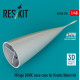 Reskit Rsu48-0288 1/48 Mirage 2000c Nose Cone For Kinetic/Italeri Kit 3d Printed Reskit Rsu48-0288 1/48 Mirage 2000c Nose Cone For Kinetic/Italeri Kit 3d Printed