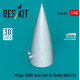 Reskit Rsu48-0289 1/48 Mirage 2000d Nose Cone For Kinetic/Italeri Kit 3d Printed