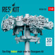 Reskit Rsu48-0362 1/48 Sea King Folded Main Rotor For Hasegawa Kit 3d Printed