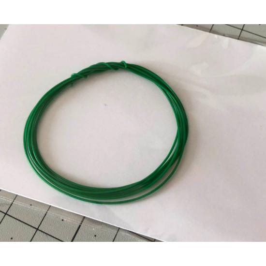 Mf-zone Po7 1/24 Flexible Wires 0,55mm / 1m Green Mf-zone Po7 1/24 Flexible Wires 0,55mm / 1m Green