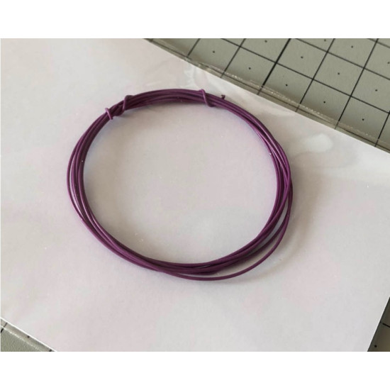 Mf-zone Po8 1/24 Flexible Wires 0,55mm / 1m Purple Mf-zone Po8 1/24 Flexible Wires 0,55mm / 1m Purple
