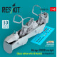 Reskit Rsu48-0376 1/48 Mirage 2000d Cockpit Basic Edition With 3d Decals For Kinetic Kit 3d Printed Reskit Rsu48-0376 1/48 Mirage 2000d Cockpit Basic Edition With 3d Decals For Kinetic Kit 3d Printed